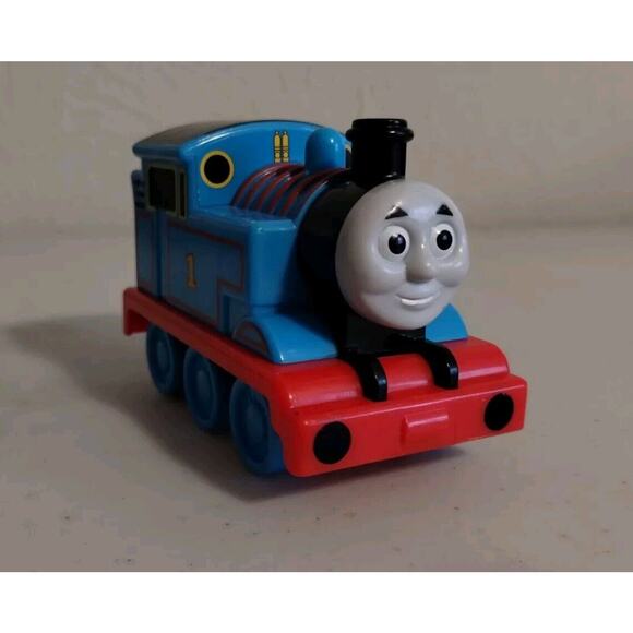 Thomas & Friends Pullback 2009 Thomas the Tank Engine Train Mattel - Picture 1 of 6